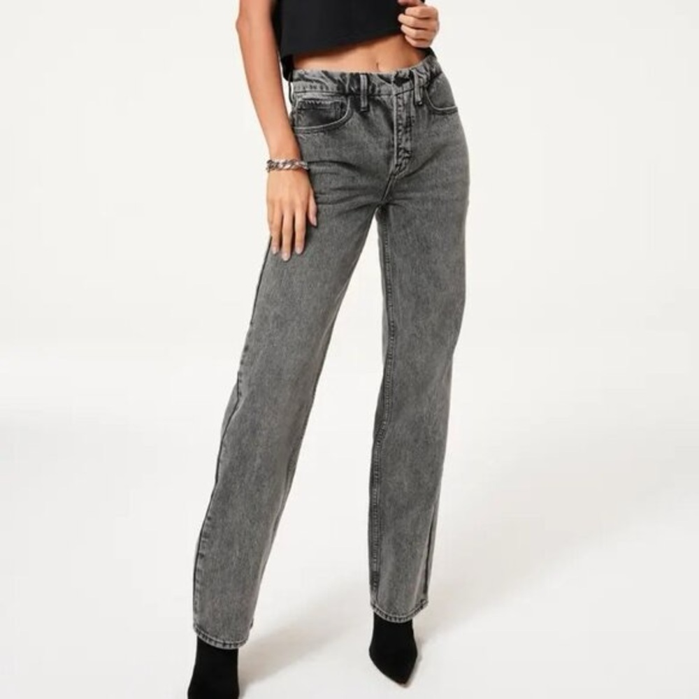 Good American Black Good 90’s Jeans - Size 4